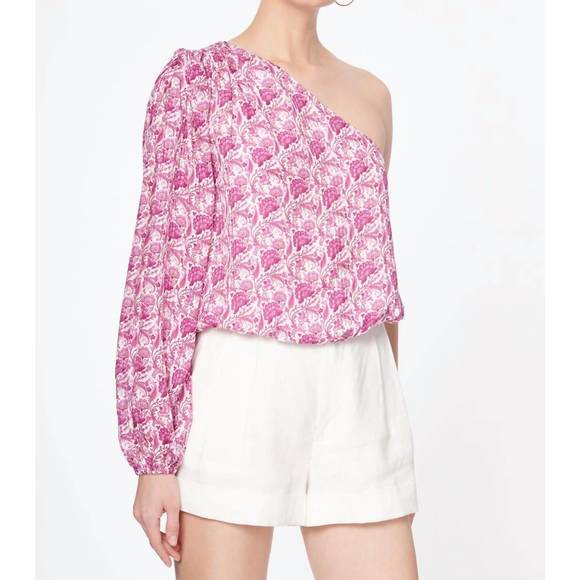 Cami NYC Tops New Cami Nyc Lenore Top In Pansy Paisley Pink Poshmark